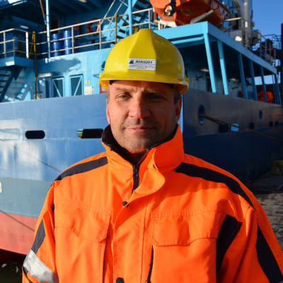 Bengt-Erik Rosin, vd för rederiet Meriaura