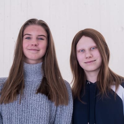 Matilda Tidström och Emilia Hagner.