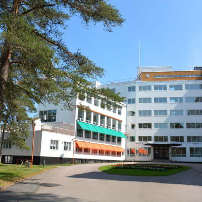 Pemars sanatorium sett framifrån.