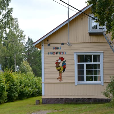 Kyrkoby skola i Pernå i Lovisa.
