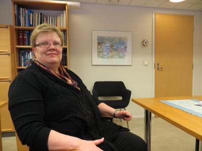 Tf kommundirektör Carola Löf i Larsmo