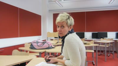 Inger Damlin är biträdande rektor vid Borgaregatans skola i Vasa