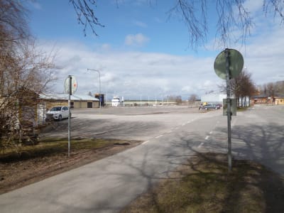 Norra hamnen i Ekenäs våren 2013.