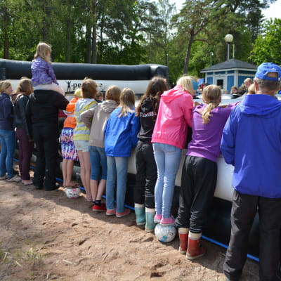 Stångfotboll i Lovisa