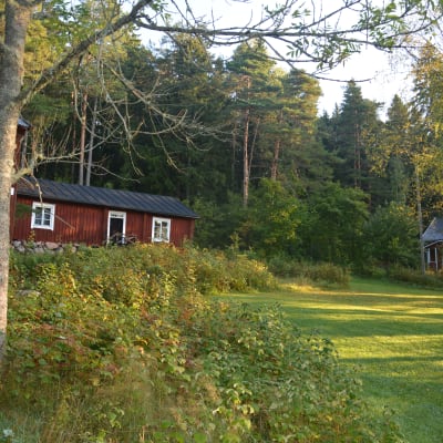 På Museibacken i Sjundeå finns bland annat två stolpbodar, Ryggåsstugan från 1700-talet och Petroffska stugan från 1800-talet.
