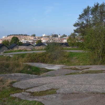 Fabriksudden och Drottningberg i Hangö