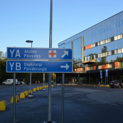 Den nya akuten vid Vasa centralsjukhus