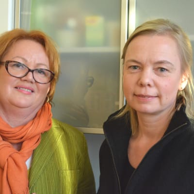 Tiina Reijonen och Annika Weckman är de nya företagarna på Pellinge kursgård.