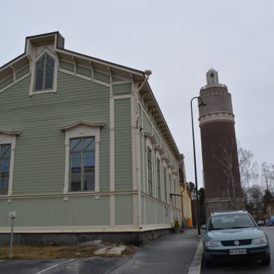 Ebeneserförsamingens nuvarande kyrka i Jakobstad