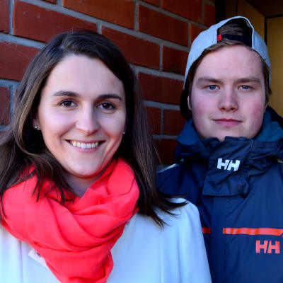 Anna-Kajsa Blomqvist och Niklas Andersson.