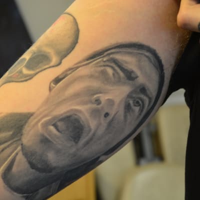 Så här en tatuering också se ut