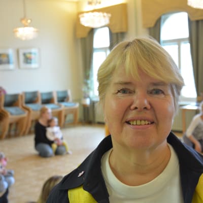 Organisationssekreterare Margó Storm vid Folkhälsan i Åbo