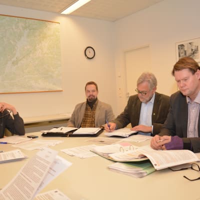 Anders Walls, Werner Orre, Mårten Johansson, Jan Gröndahl