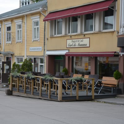 Caféet Carl de Mumma i Ekenäs.