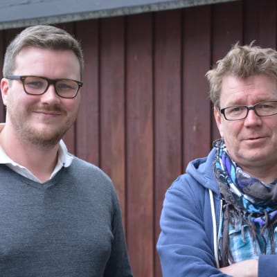 Robert Lindberg och Kennet Lindholm i Fredagssnack 26 juni.