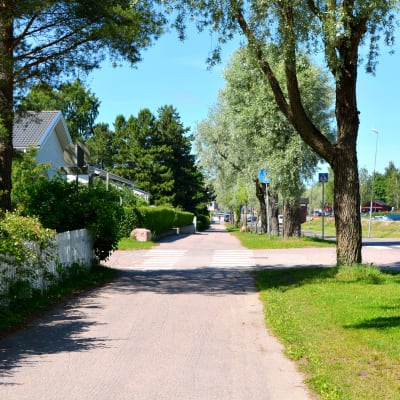Strandvägen i Lovisa