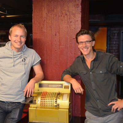 Richard Mitts och Mathias Sandberg