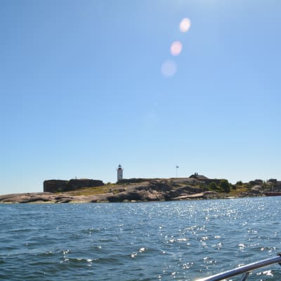 Fyrön Gustavsvärn utanför Hangö