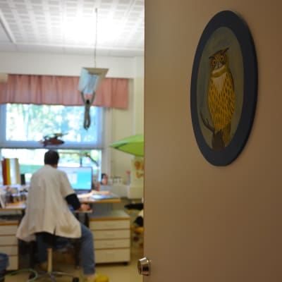 Barnpolikliniken vid VNS.