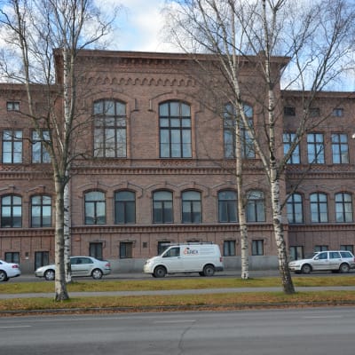 Gamla Flicklyseet på Kyrkoesplanaden