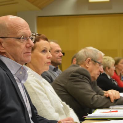 Stefan Andersson (SFP) och Marlèn Timonen ville bordlägga skolnätsfrågan i Karlebyfullmäktige