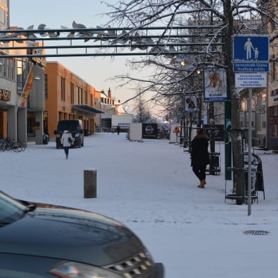 Gågatan i Jakobstad
