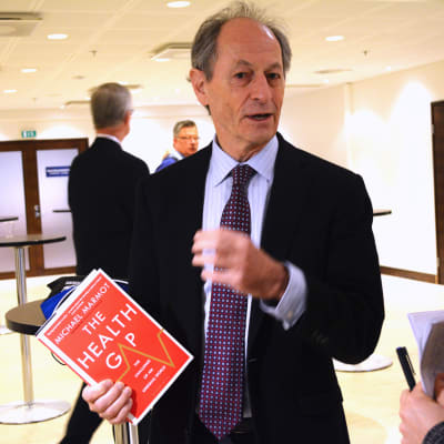 Sir Michael Marmot öppnar läkardagarna i Helsigfors 12.1.2015