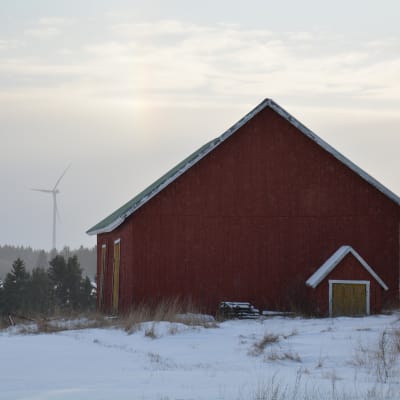 Vindkraftverk i Märynummi i Halikko (Salo)