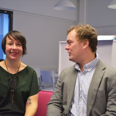 Ylva Larsdotter, Axel Aminoff, tisdagssnack, 3 november 2015