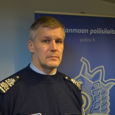 Risto Lammi, polischef i Österbotten.