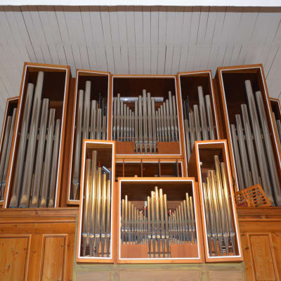 Grönlundorgeln i Vörå kyrka.