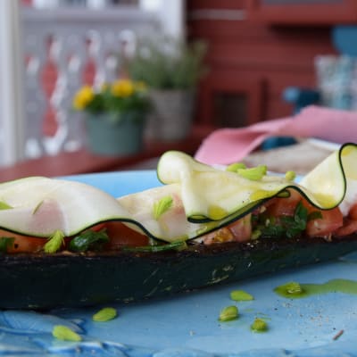 Grillad zucchini