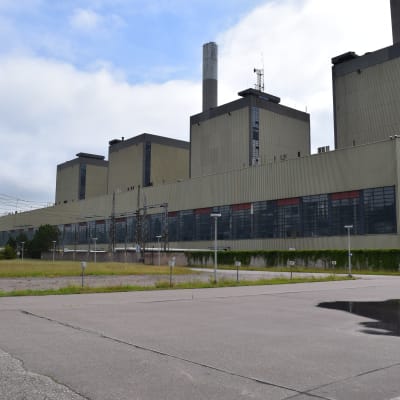 De fyra enheterna vid kolkraftverket i Ingå