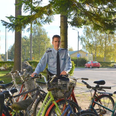 Kommissarie Mikael Appel från Österbottens polisinrättning