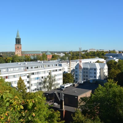 Utsikt från Vårdberget i Åbo