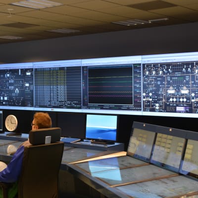 Simulatorn vid Lovisa kärnkraftverk