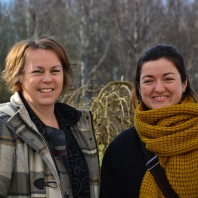 Leena Nyqvist och Ivanka Capova.