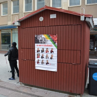 Kommunistpartiets valstuga.
