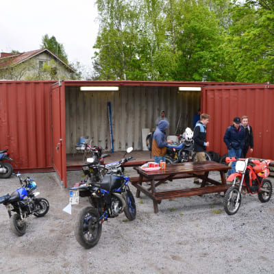 Mopedverkstaden i Box i Sibbo
