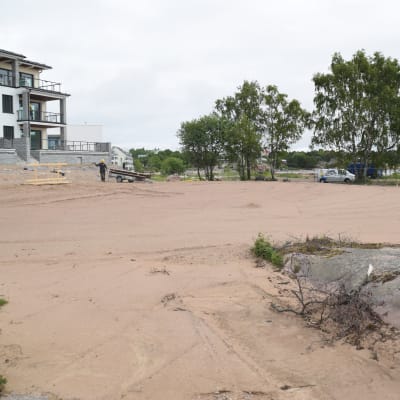 Parken på Fabriksudden i Hangö.