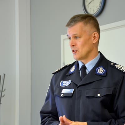 Österbottens polisinrättningschef Risto Lammi.