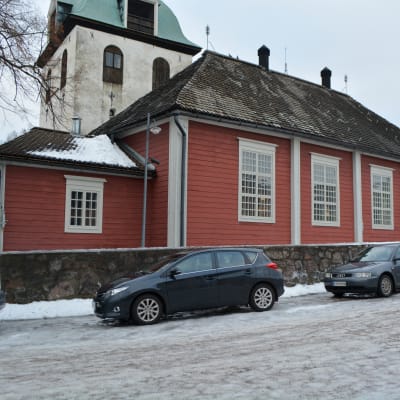 Lilla kyrkan i Borgå utifrån