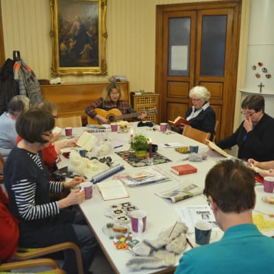 stickcafé i metodistkyrkan i borgå 25.11.15