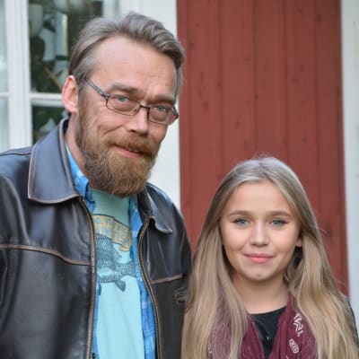 Frank och Linnea Skog i Söderveckoski i Borgå.