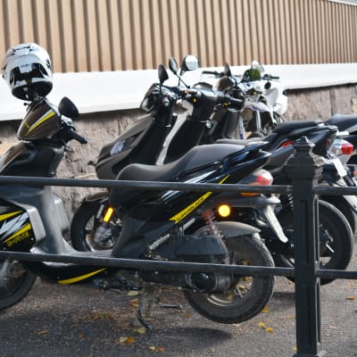 Mopedparkering av Borgå