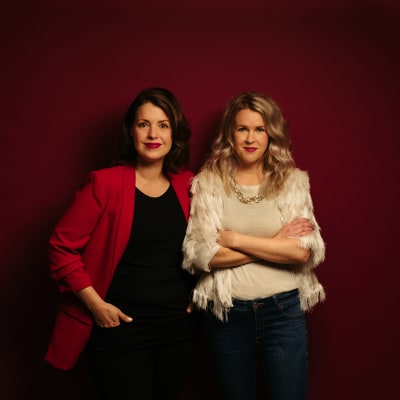 Eva Frantz och Hannah Norrena