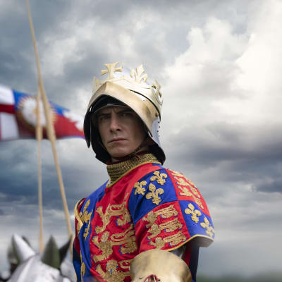 Harry Lloyd som Rikard III i The Lost King