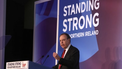 DUP:s ledare Nigel Dodds 