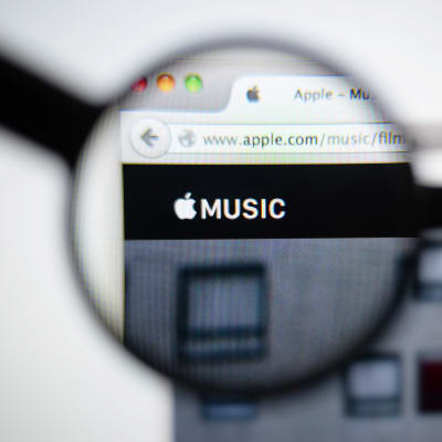 Kuva Apple Music -palvelun etusivusta