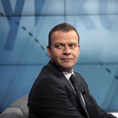 Petteri Orpo TV1:n Ykkösaamussa.